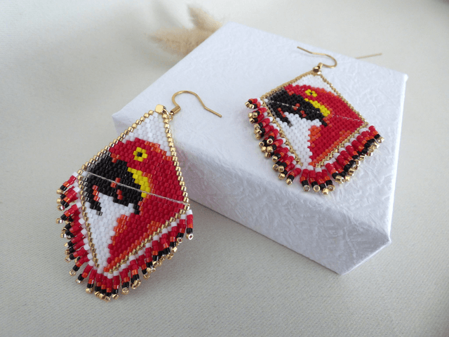 Boucles d'oreilles Ara 
