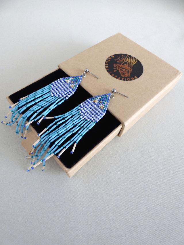 Boucles d'oreilles Agua