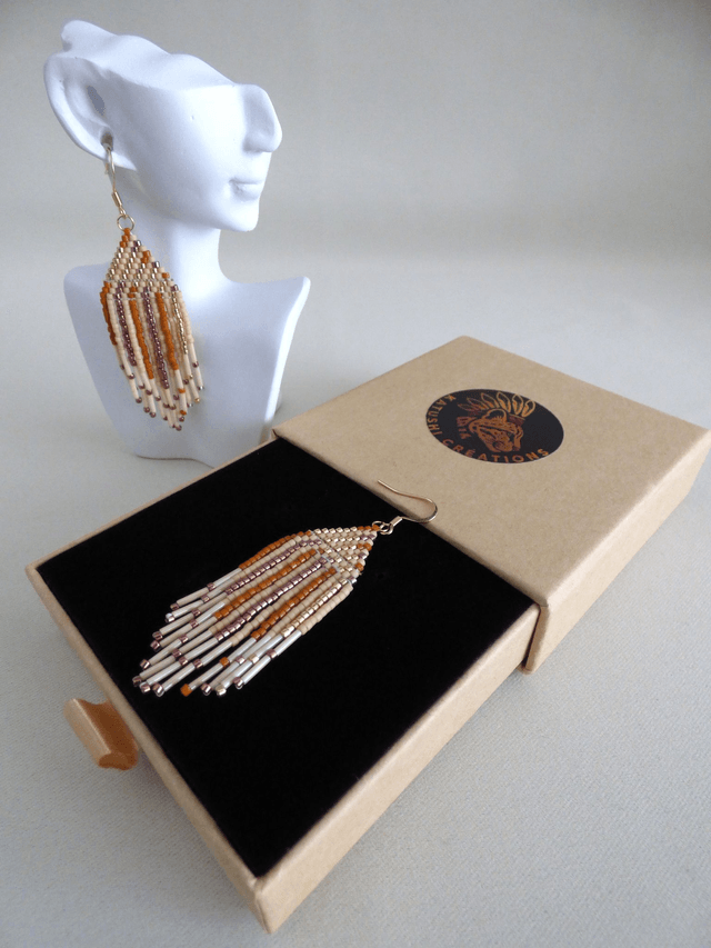 Boucles d'oreilles à franges