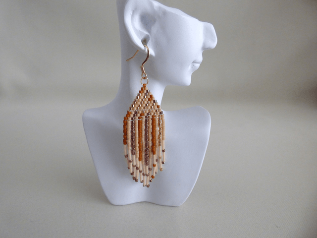 Boucles d'oreilles à franges