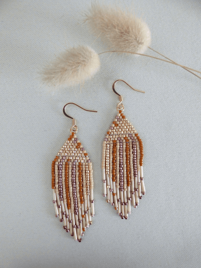 Boucles d&#039;oreilles à franges
