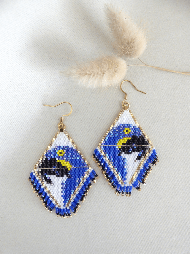 Boucles d&#039;oreilles Ara 